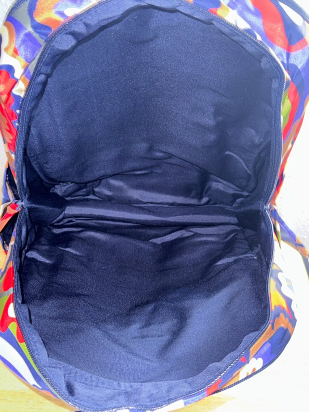 Vea Bradley Large Bancroft Backpack Nylon Bossanova Bold NWT - Picture 12 of 14